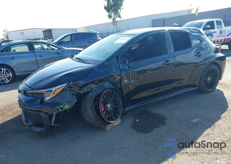 2025 Toyota Gr Corolla Core from USA, damaged, VIN JTNABAAE5SA017142